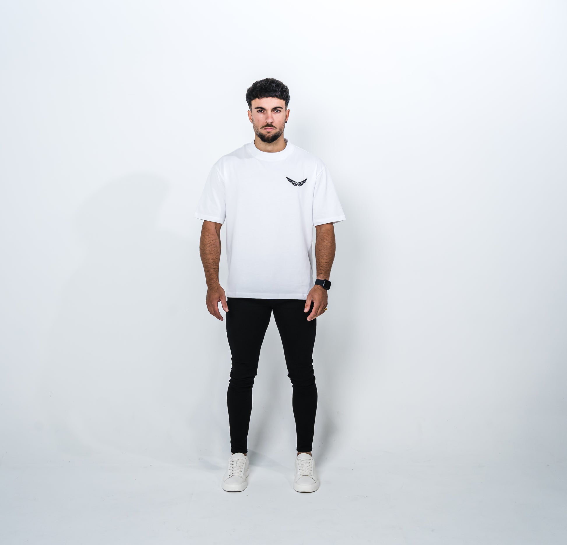 Men's Black Fitted Jean