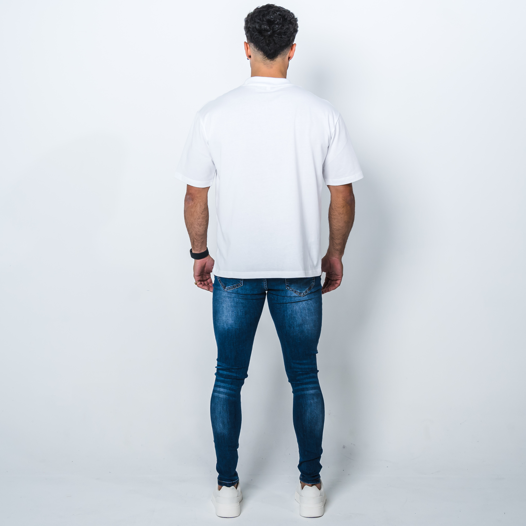 Dark Blue Fitted Jean